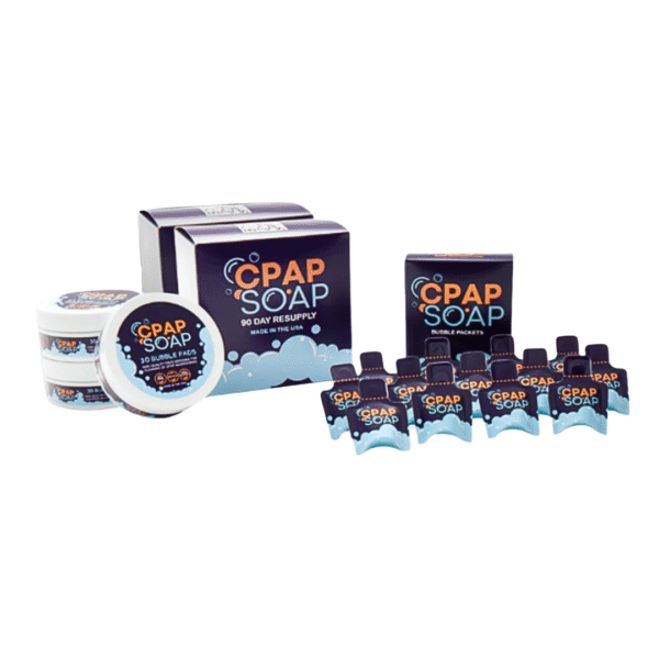 Liviliti CPAP Cleaner Soap Bubble Pads + Packets - Image 2
