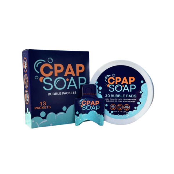 Liviliti CPAP Cleaner Soap Bubble Pads + Packets